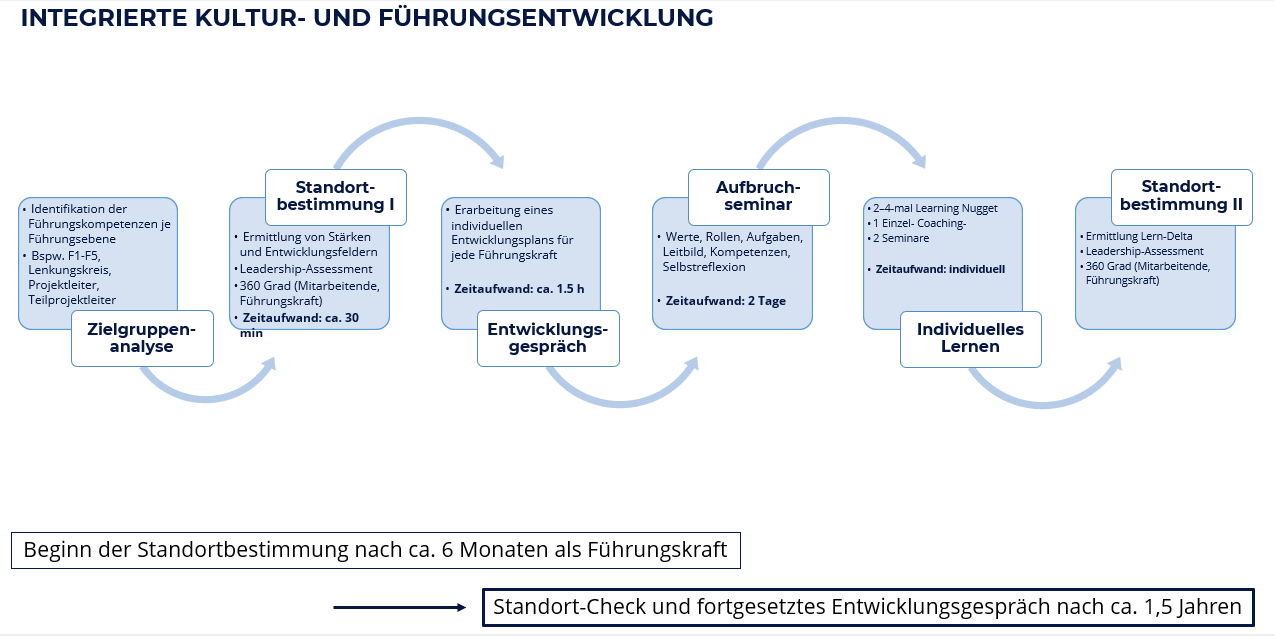 Darstellung Integrierte Führungs- und Kulturentwicklung